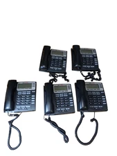LOT OF 5 ALLWORX VOIP business PHONE 9204 tested working great