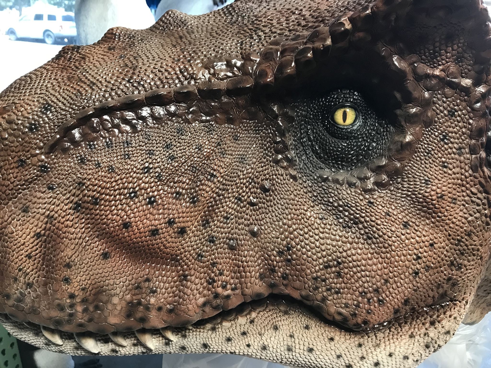 TRex Dinosaur Life Size Resin Statue Jurassic Theme Decor Prehistoric