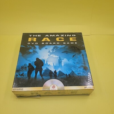 Pressman The Amazing Race DVD Board Game 2006 New & Factory Sealed Shrinkwrap