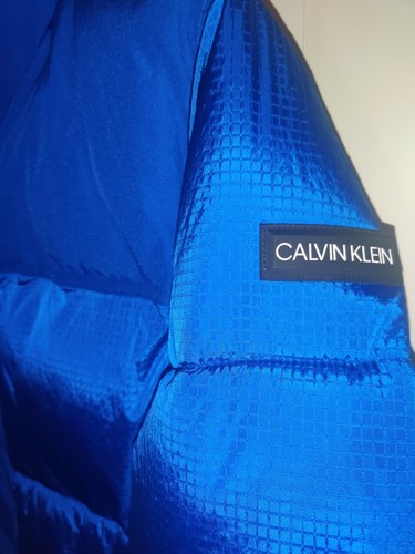 CALVIN KLEIN MENS ROYAL BLUE HEAVY DUTY 