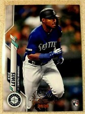 2020 Topps Kyle Lewis Mariners Rookie RC Update Preview UP-5