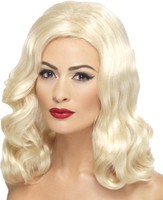 Adults Fancy Dress Party 1920s Razzal Luscious Long Wig Lady Headwear With Waves Adults Fancy Dress Party 1920s Razzal Luscious Long Wig Lady Headwear With Waves
