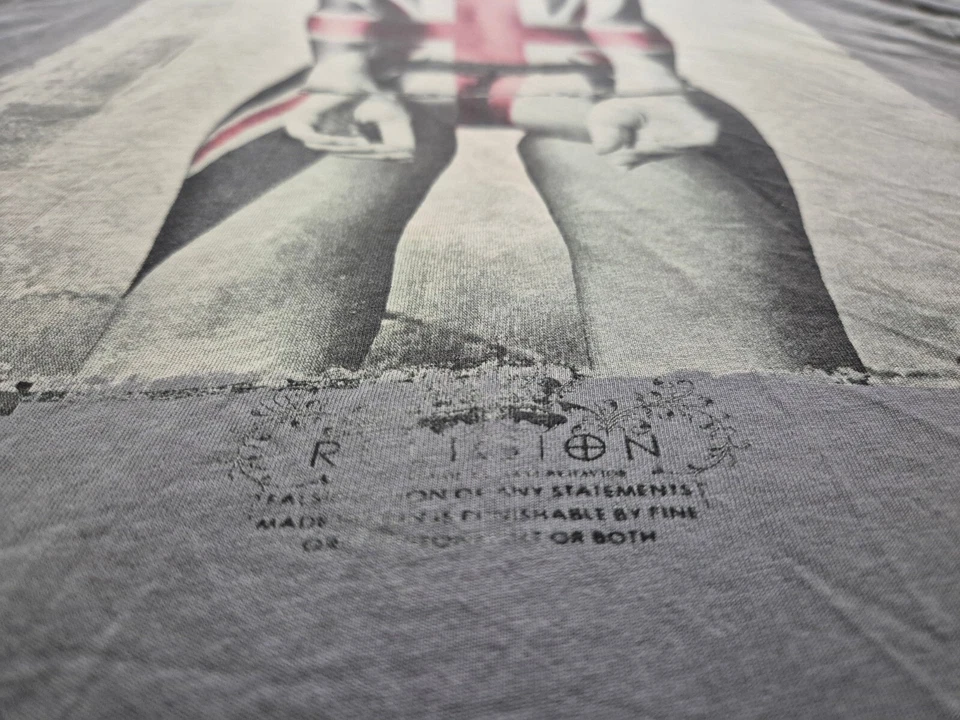 Camiseta Religión Esqueleto Hecha en Portugal Niña Culo Británico Gris Foto 3 de 4