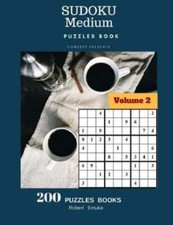 Sudoku Medium Puzzles Book Concept Presents 200 Puzzles Books Volume 2: 200...