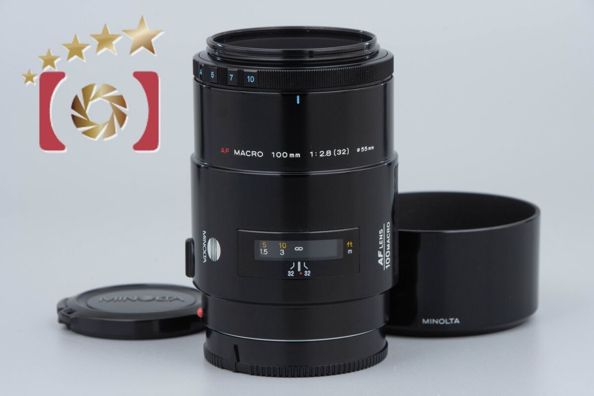 Near Mint!! Minolta AF MACRO 100mm f/2.8 Early Model for Near Mint!! Minolta AF MACRO 100mm f/2.8 Early Model for