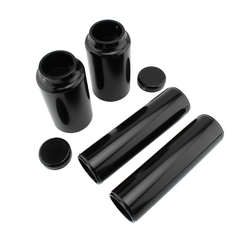 KIT DE CUBIERTA DE HORQUILLA NEGRA PARA HARLEY-DAVIDSON PARA V-ROD NIGHT ROD ESPECIAL 2007-2011 Foto 2 de 4