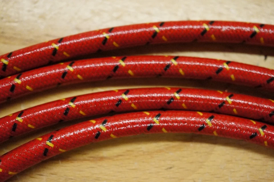 IH Farmall Red Cub & Lo-Boy Deluxe Cloth Covered Copper Spark Plug Wire Set - Image 4 of 4