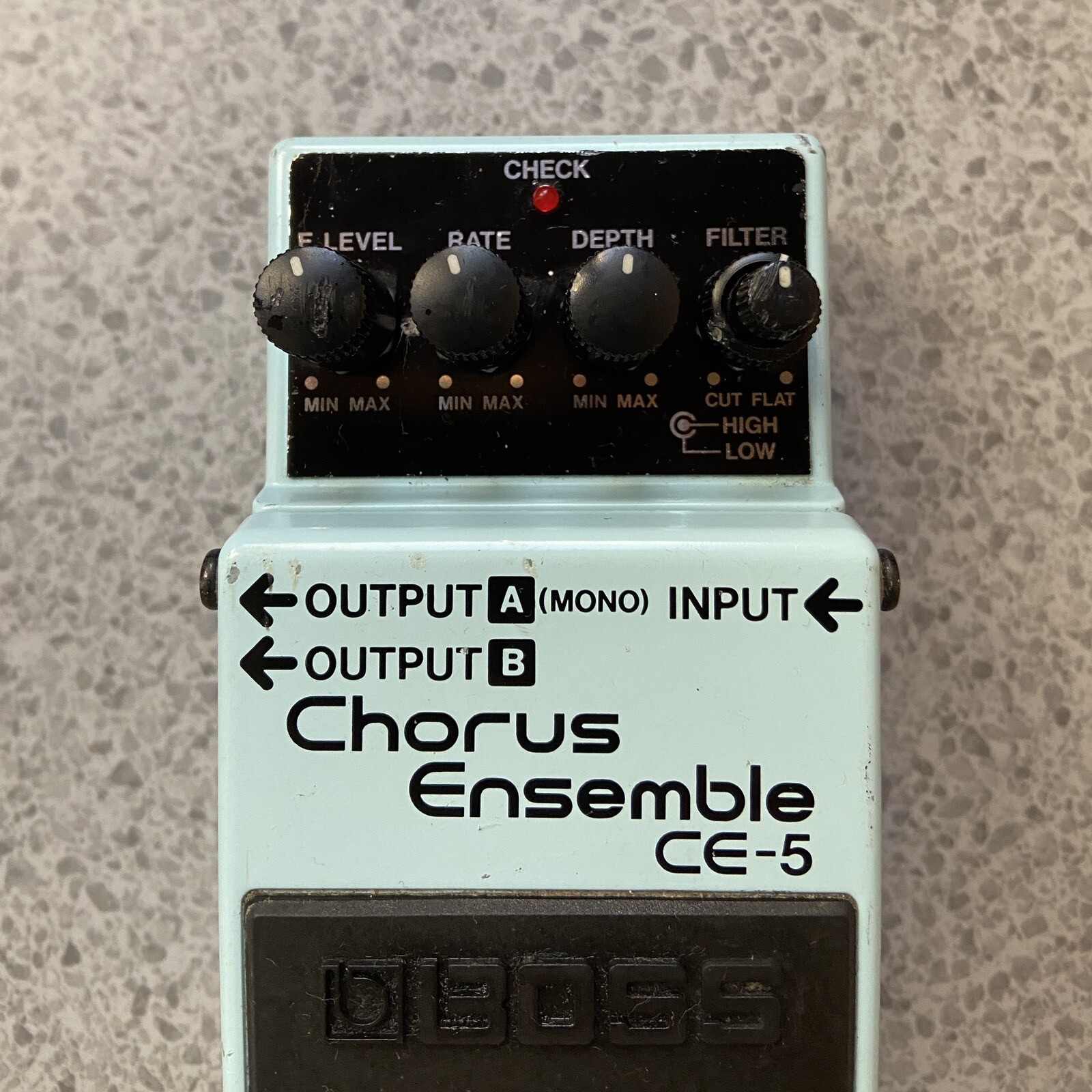Boss Chorus Ensemble Guitar Pedal CE5 Used eBay