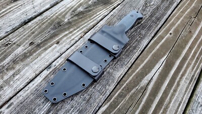 Custom Kydex sheath, Cold Steel ''DROP FORGED SURVIVALIST'' ''SCOUT style'' (BK,P)