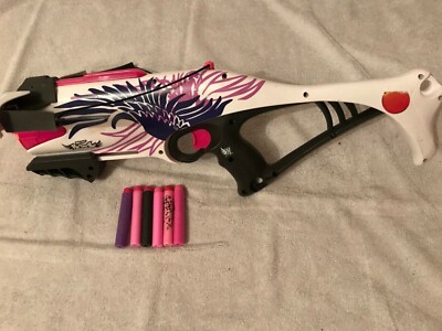 Nerf Rebelle Guardian Crossbow Blaster with pump action and Genuine Darts  UK
