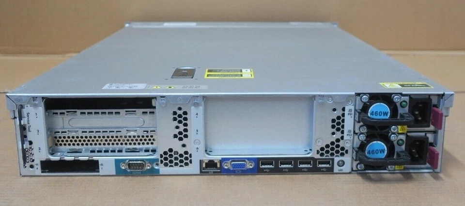 HP Proliant DL380p GEN8 8-Core E5-2690 128GB RAM 16x 2.5" Bays 2U Rack Server - Image 4 of 4