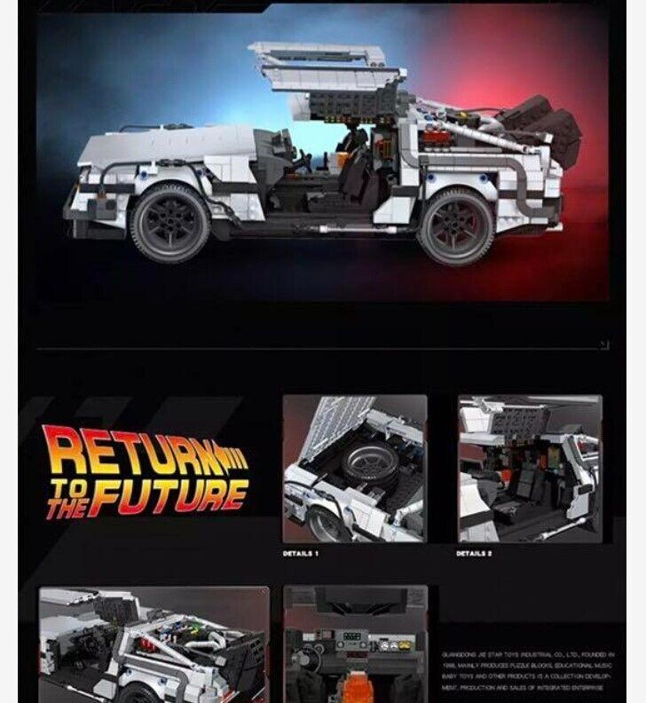 Poki - Regresso ao Futuro: Figura Doc Brown Delorean Presente