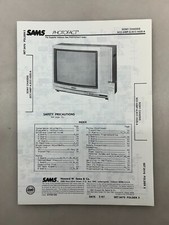 Sony SCC-648P-A SCC-552S-A Service Manual Sams Photofact Free Shipping
