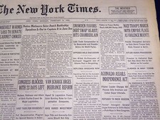 1933 FEBRUARY 6 NEW YORK TIMES - NAZI TROOPS MARCH - NT 3842