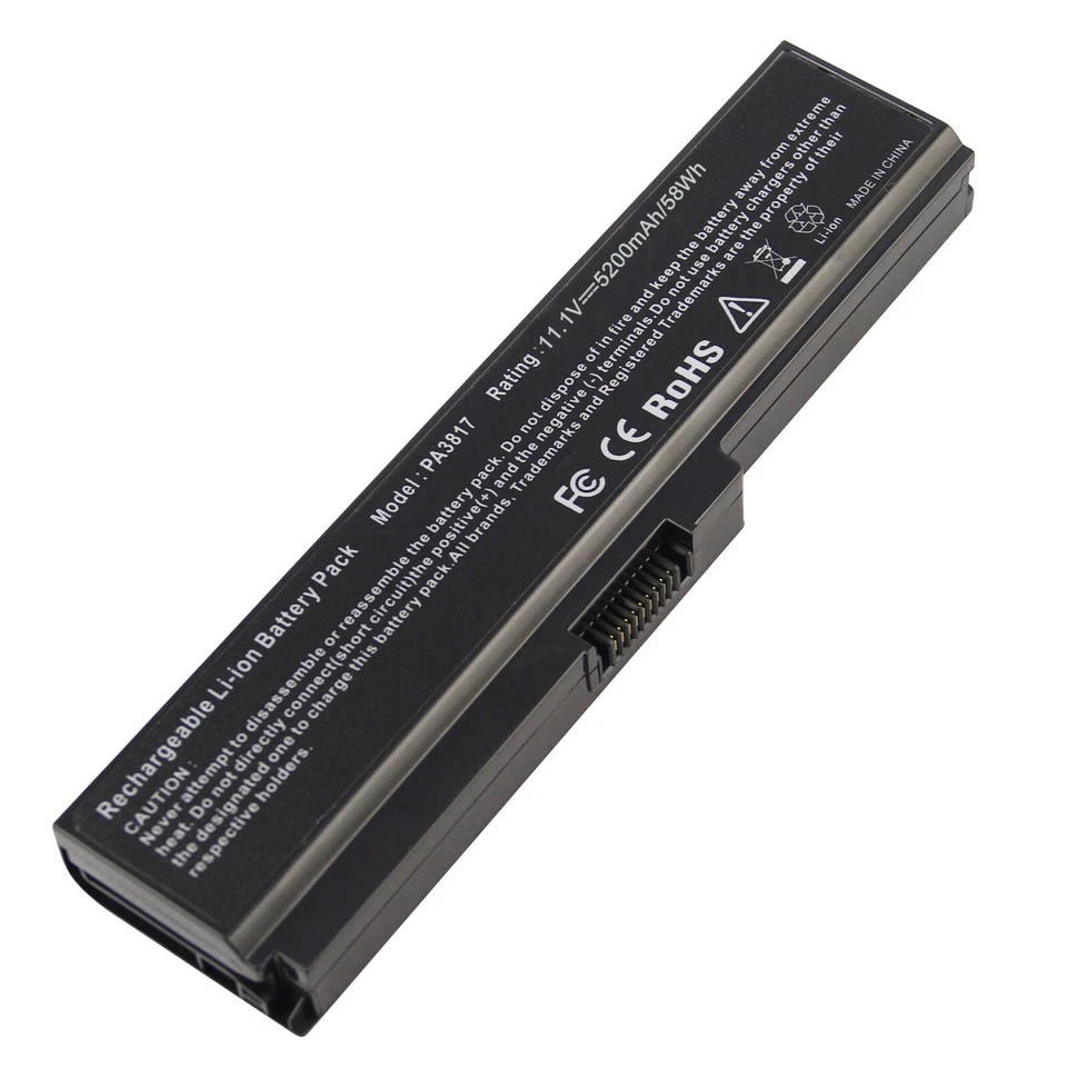 Batería de portátil PA3817U-1BRS para portátil Toshiba Satellite L745 L750 L755 L755D Foto 2 de 4