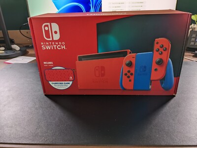 Nintendo Switch Mario Red Blue Edition 32GB 45496882853