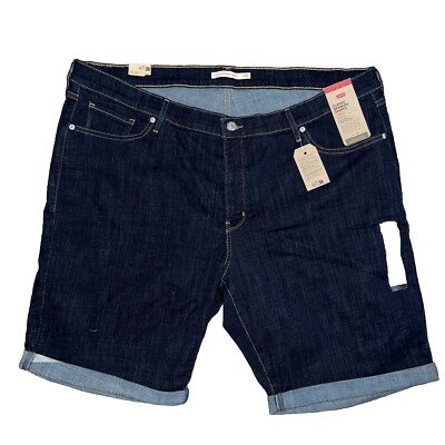 Short Bermuda Levi's Classic Hypersoft Femme - Indigo - Taille 0/W25 - NEUF Avec étiquettes