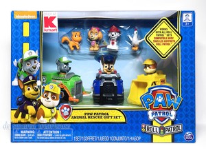 Paw Patrol Animal Rescue Gift Set 7 Figures 3 Racers Chickaletta and Kitty | eBay