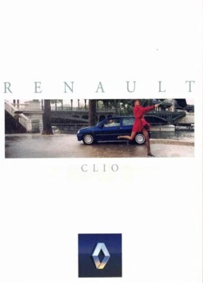 Catalogue brochure Renault Clio (avec 16S) 12/1992 France - Photo 1/2