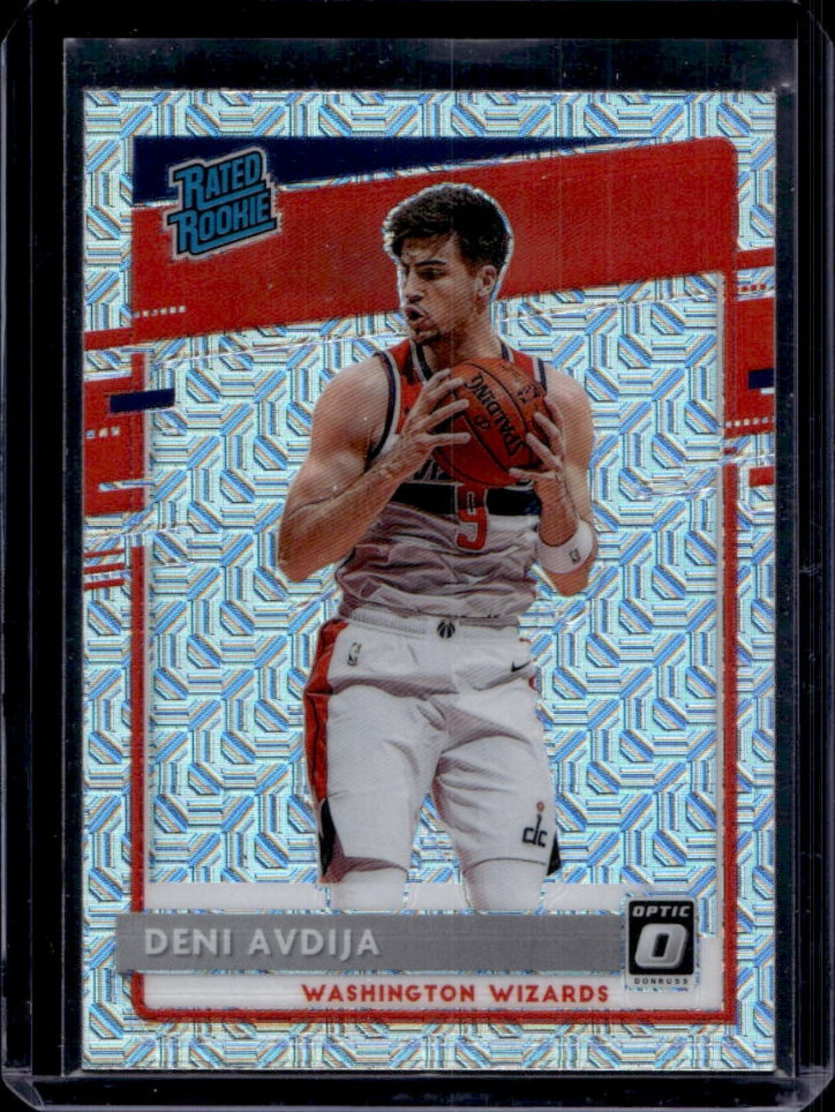 2020-21 Panini Donruss Optic Deni Avdija Choice Rookie RC #159 Wizards