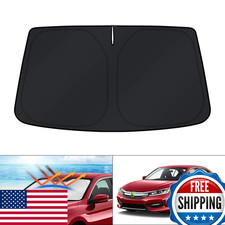 KUST Windshield Sun Shade Honda Accord 2013-2017 Custom Fit Foldable UV Protecto