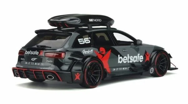 GT Spirit 1/18 Scale GT321 - 2017 Audi A6 RS6 DTM Avant - Black - Image 2 of 4