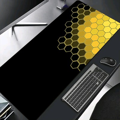 Desk Mat, Mouse Pad, Keyboard Mat, Desk Pad; Abstract Design