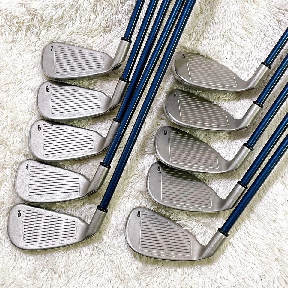 Callaway Big Bertha X-12 Iron Set 10pcs 3-PW, GW, SW SUPER JV200 Carbon Flex S - Image 2 of 4