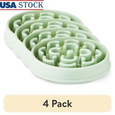 Slow Feeder Dog Bowl Non-Slip Design Promotes Healthy Eating Reduces Bloat New