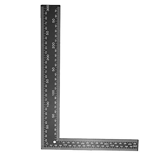 Premium 20x30cm Steel Framing Square HeavyDuty Right Angle Layout Tool 300mm
