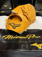  NEW Mizuno pro 11.75 Pitcher Right Tan 1AJGH10601 Kip Leather Japan
