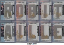 2018-19 UD Chronology Letterman Auto Patch Full Set Luc Robitaille /15 #L-LA-LR