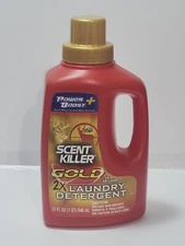 Scent Killer Gold Scent Free Laundry Detergent for Hunting Gear with Power Boost
