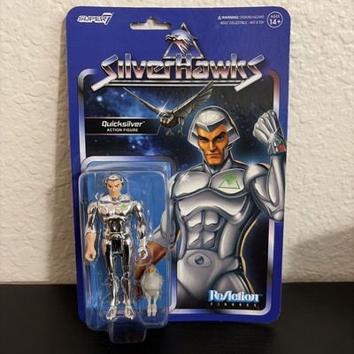 Silverhawks Quiksilver Super7 Reaction Action Figure Brand New FREE SHIPPING 
