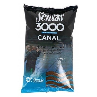 Sensas 3000 Canal Noire Fine Mouture 1kg