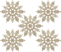 24 X Schneeflocken Weihnachten Deko FüR Weihnachtsbaum Glitzer Weihnachtsbaumsch