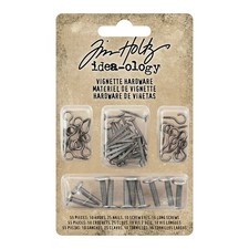 Tim Holtz idea-ology Vignette Hardware, 55 Pieces