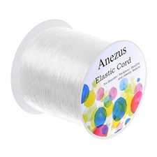 Elastic String for Bracelets, 1mm Elastic Bracelet String Beading String 1 mm