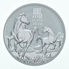 2026 Australia 1 Dollar Silver Year Of The Horse 1 Oz Silver