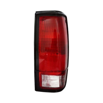 For Chevy S10 1990-1993 Tail Light Passenger Side | Clear, Red Lens Plastic Lens