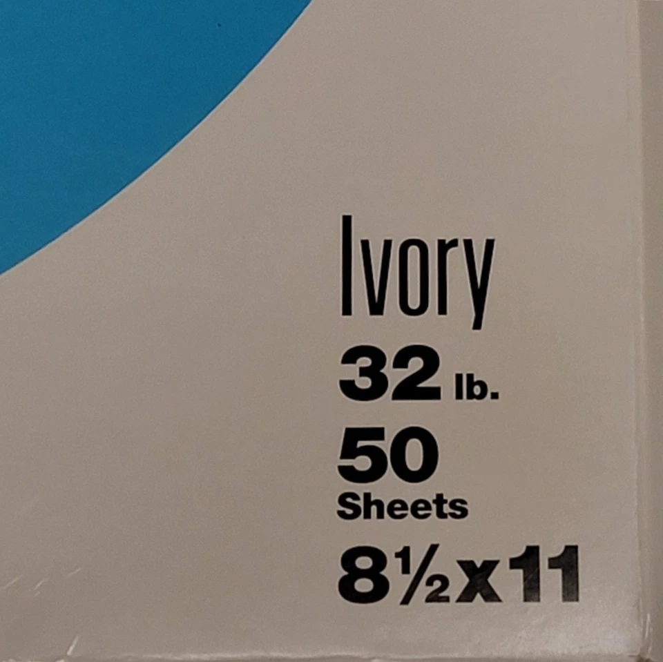 Xerox Pearlized Elegance 32lb Paper Ivory 16 Sheets 8.5x11 3R12408 Shimmery - Image 3 of 4