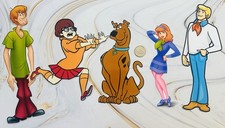 Large Scooby-Doo Gang Vinyl Stickers