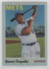 2019 Topps Heritage Chrome Refractor 452/570 Yoenis Cespedes #THC-50 0nr3