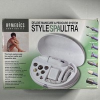 NEW Homedics Body Basics Style Spa Ultra Deluxe Manicure & Pedicure Nails System