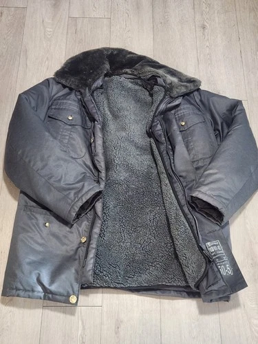 Russian Military Cold Weather Parka Fur Collar Heavy Lined Jacket ЗАО ТРУД 50-5  image 2
