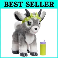 Realistic Yoga Goat Plush Toy with 60 Reactions