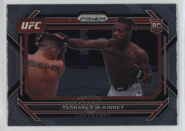 2023 Panini Prizm UFC Terrance McKinney #31 Rookie RC w5b