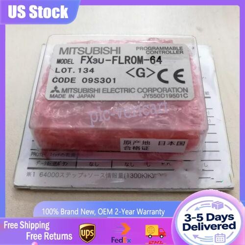 1Pcs New MITSUBISHI FX3U series memory card FX3U-FLROM-64