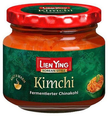 Lien Ying Kimchi 170g fermentierter Chinakohl säuerlich-scharf vegan