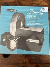 Vintage Sealed New Old Stock Sawyer's Rototray Projector Slide Tray 100 2x2